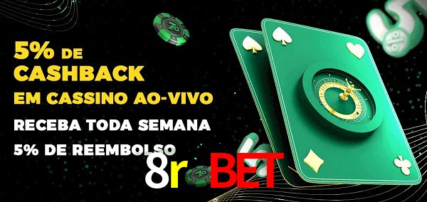 Promoções do cassino ao Vivo 8r bet